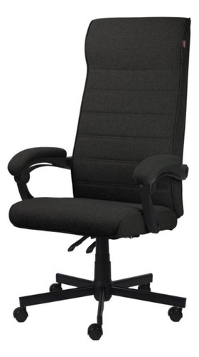 Cadeira Para Computador Ajustável Home Office Confortável Cor Preto Material Do Estofamento Tecido