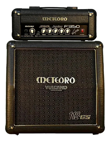 Kit Caixa De Som Meteoro Gs112 + Cabeçote 350f - P/guitarra