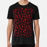 Remera Red Animal Print Algodon Premium