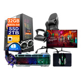 Pc Gamer Ryzen 7 5700x 2tb 32gb Gtx 1650 4gb Monitor+cadeira