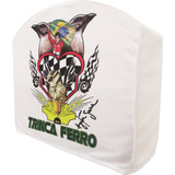 Capa Gaiola Trinca Ferro Branca 45x40x22cm 100% Poliéster