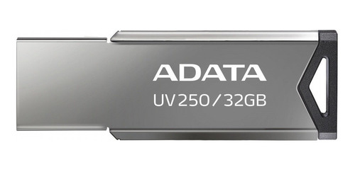 Memoria Usb 2.0 Adata Uv250, Plata, 32 Gb, Usb Tipo A