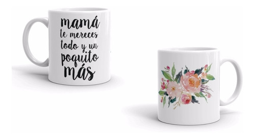 Taza De Ceramica Para Mama, Personalizada, Sublimada!!