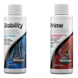 Seachem Prime 100ml + Stability 100ml Condicionador Água 