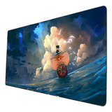 Mouse Pad Largo One Piece Barco Anime Gamer 30x70cm