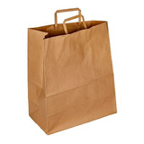 Bolsa Boutique Papel Kraft (34*17*39cm)  X 50 Unidades