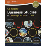 Complete Business Studies For Cambridge Igcse® And O Level (3rd.edition) Coursebook, De Titley, Brian. Editorial Oxford University Press, Tapa Blanda En Inglés Internacional, 2018