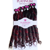 Cabelo 50% Humano 50% Orgânico - Platinum Spring Plus Max