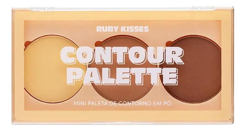 Mini Paleta De Contorno Ruby Kiss Kiss New York Light