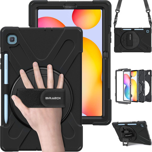 Braecn Galaxy Tab S6 Lite Funda Resistente A Prueba De Con S