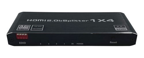 Splitter Hdmi 2.0 1x4 4k Hdr 18gbps 60hz