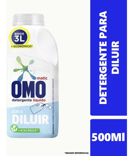 Detergente Liquido Omo 500 Ml