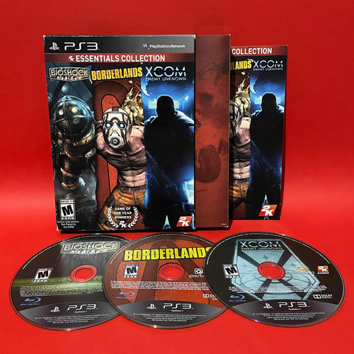 2k Essentials Collection Bioshock Borderlands X-com -  Ps3