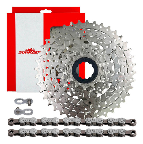 Pacha 8 Velocidades Sunrace M68 11-40 Mtb+ Cadena Kmc Z8