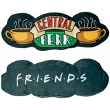 Almofada Friends Central Perk Veludo 3d - Oficial Warner 