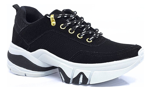 Tênis Chunky Sneaker Plataforma Confortável Blogueiras Top