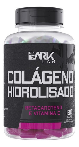 Colágeno Hidrolisado 120 Caps Dark Lab Sabor Sem Sabor