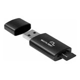 Cartão De Memória 16gb Multilaser 2x1 Classe 10 Usb Mc162