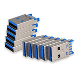 Conector De Puerto Macho Usb 3.0 De 9 Pines, Paquete De 10 C