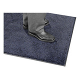 Tapete Tipo Alfombra Afelpado De Nylon - 91cmx3m, Azul