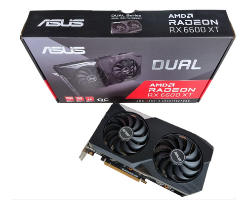 Placa De Vídeo Asus Dual Radeon Rx 6600 Xt Oc Edition 8gb