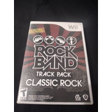Juego Rock Band Track Pack Classic Rock Wii Fisico