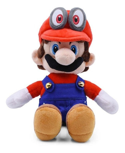 Peluche Mario Bros Odyssey Nintendo 28 Cm. 