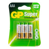 Pilas Alcalinas Ultra Aaa Gp Pack X4