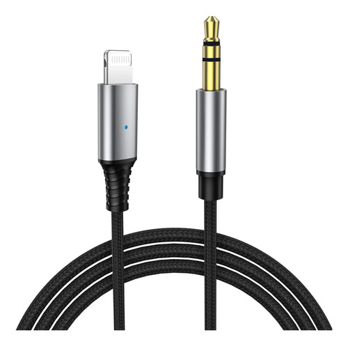 Iskey - Cable Auxiliar De iPhone De 0.138 Pulgadas Para Auto