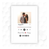 Quadro Dia Dos Namorados Personalizado Nossa Música Spotify