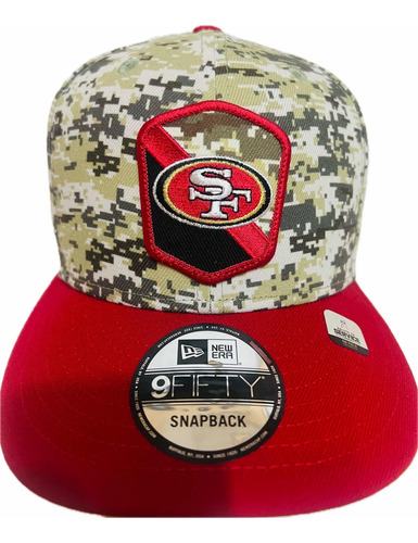 Gorra New Era Nfl San Francisco 49ers Salute To Serv 9fifty