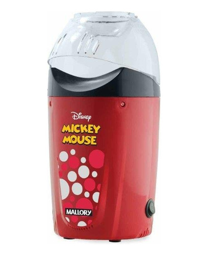 Pipoqueira Mallory Mickey Mouse 220v Vermelho