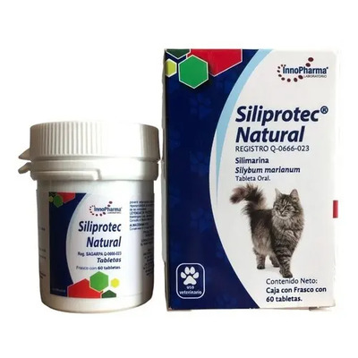 Siliprotec Natural Innopharma 60 Tabletas Hepatoprotector Perros Gatos | Envío gratis