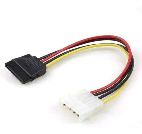 Cable Adaptador Molex De 4 A 15 Sata P/ Fuente Poder Energia