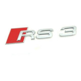 Emblema Rs3 Para Audi A3 Sedan Hatchback Adherible Cromado