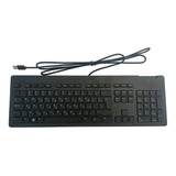 Teclado Con Cable Usb Hp Z9h48at Business Slim Negro