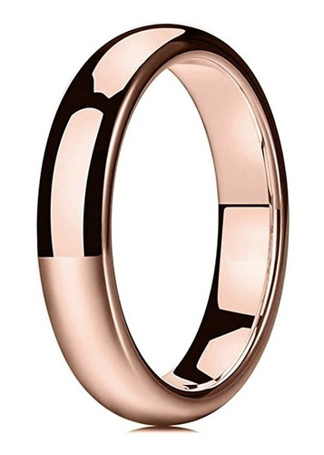  Anillo Tungsteno Rose Gold Rosa Boda Matrimonio Compromiso 