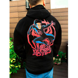 Buzo Hoodie Miles Morales Spiderman Estampa Dgt Kevdylan