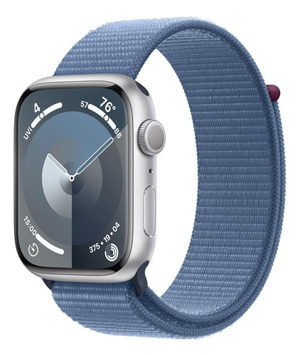 Apple Watch Series 9 Gps 45 Mm Silver Correa Winter Blue 