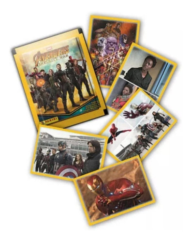 Álbum De Estampas Pasta Dura Avengers Infinity War Panini