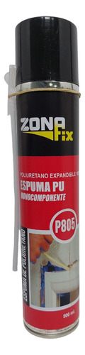 Sellador Espuma Poliuretano Expandido Zonafix Aerosol 500ml 