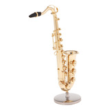 Figura De Acción Saxofón Metal Saxofón Metálico Escala 1/6 P