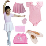 Roupa  De Ballet Conjunto Balé Com Bolsa Linda