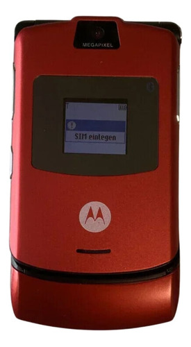  Celular Desbloq. Motorola Flip V3 Outlet - ( Não Carrega) 