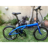 Bicicleta Plegable Tern Link B7 Con Guardabarros. 