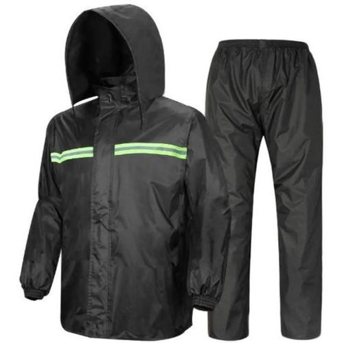 Traje De Lluvia Reflectivo Moto Piloto Impermeable Refractar