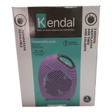 Termoventilador Kendal Sun-05 Purpura Rango 12 A 14m2 2000w