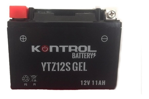 Batería Moto Akt 250 R Kontrol Mf Ytz12s Gel