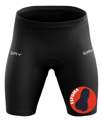 Bermuda Ciclismo Short Ciclistas Forro Espuma Bike Masc/fem