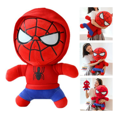 55cm Peluche Spiderman Con Capucha Hombre Araña Grande Spider Man